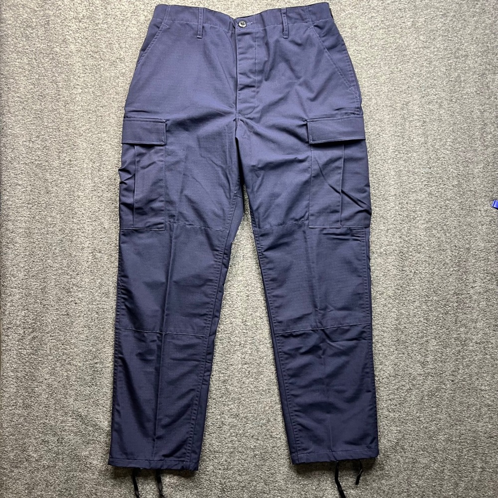 Propper Combat Pants Mens Medium‎ Navy Blue 32x32 Trousers Ripstop Cargo BDU